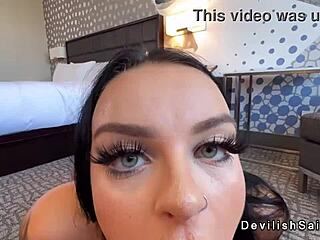 girl with monster tits babe come suck my cock pov then fuck hard