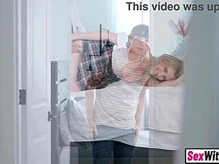 Stepbro Catches Busty 18+ Stepsis With Big Tits And Fucks Her Pussy