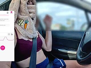 A Friend Films Me Driving as Fan Controls Lovense Vibrator Remotely