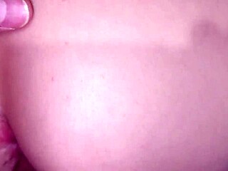 damn stepsis tight pussy drips cum close-up as it stretches wider 😩💦