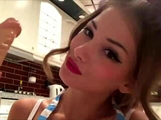 babe teen teases solo on webcam for hot viewers