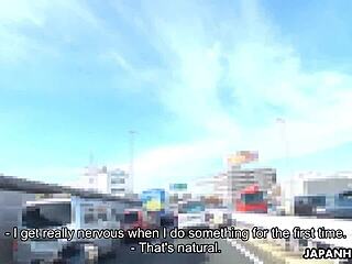 Maki Hojo Delivers Steamy Car Cock Sucking Uncensored