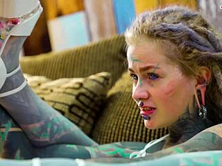 I love solo anal dildo in fishnets heels