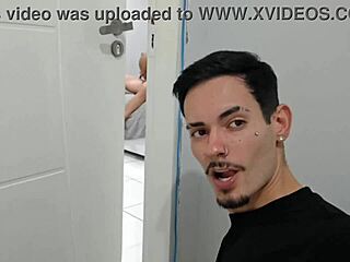 Housewife Caught Flashing Tits and Pussy by Husband's Friend at Party