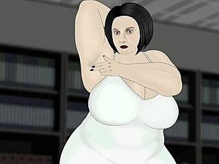 bbw in office DRESS GROPES her fat ASS, TITS and LEGS