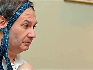 Slutty small titted wife jumps stranger dick