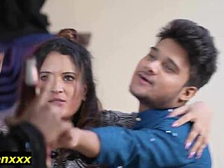 REAL Indian Wife Swap with Hindi Dirty Talk and Passionate Pussy Fucking!