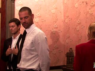 bored milf's anal threesome delivers rough dp creampie pounding