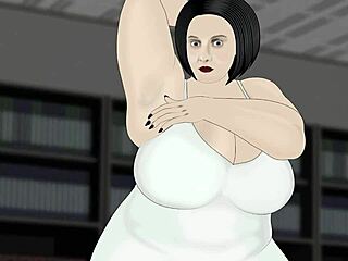 bbw in office DRESS GROPES her fat ASS, TITS and LEGS