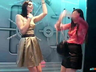 european babes showcase smooth dance routines in softcore style