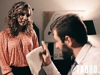 Office boss tricks teen tiffany watson into promotion fuck session