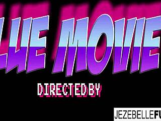 jezebelle and leya dive into surreal lesbian pussy licking and tit play