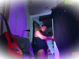 morado cosplay doctor antiguo rayas sexy n1 rubs yamaha c80 guitar on huge cock