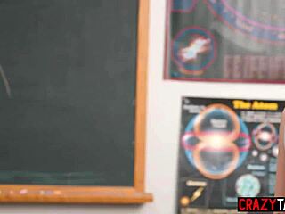 petite asian student kimmy kimm deepthroats begs teacher for rough classroom cock pounding