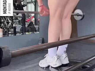 damn that gym girl's huge curvy ass shakes so juicy i can't stop staring omg