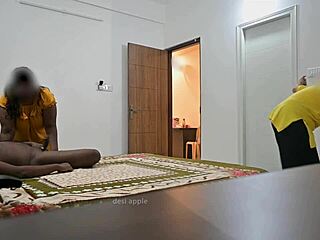 Indian couple teases sex secrets right before maid Jamila's eyes.