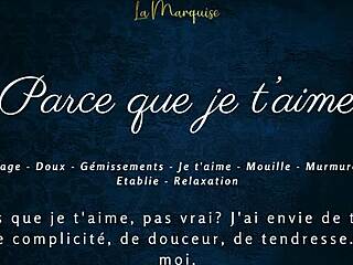 i luv how my huge tits feel when i masturbate sensually french solo