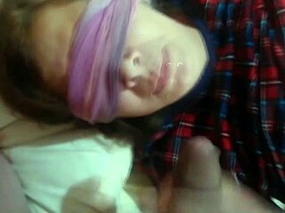i cum four times stepmom mouth face full jizz voyeur