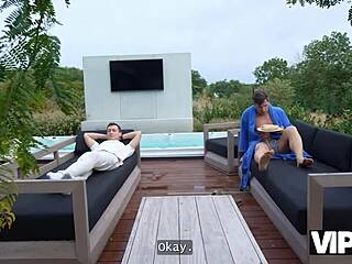 stepdaddy saves chloe heart then drills her tight teen pussy