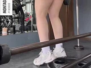 damn that gym girl's huge curvy ass shakes so juicy i can't stop staring omg