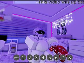 Having fun for a bit in a Roblox condo game