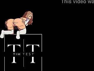 Tattooed slut gulps piss and cum from thick cock cyber shot