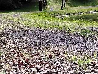 Stepmom's Teasing Public Walk Reveals Hidden Curves