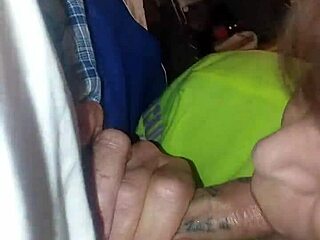 Young Ol Lady Swallows After Giving Head