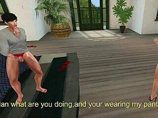 stepmom sneaks panties tease before steamy taboo hookup