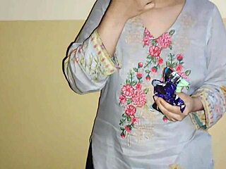 whoa horny stepsis flashes those big natural tits!