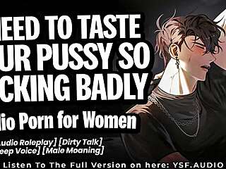hey hung roommate, lick my pussy till i cum with your moans