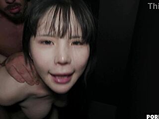 Japanese College Teen Demands Rough Gangbang with Monster Cocks