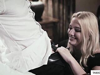 skinny stepsis rides nerd bro cock deep in taboo roleplay fuck frenzy