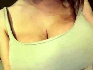 stepmom's milky tits bounce as she deepthroats my cock and spreads her creamy swollen pussy wide