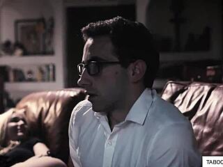 skinny stepsis rides nerd bro cock deep in taboo roleplay fuck frenzy