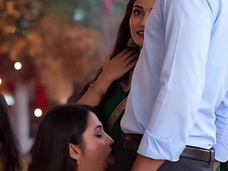 my bride and sisters sloppily deepthroat huge cocks at wedding cum in mouths