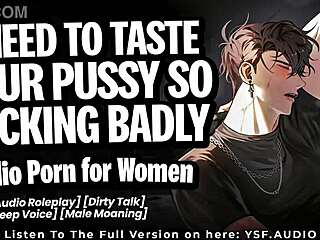 hey hung roommate, lick my pussy till i cum with your moans