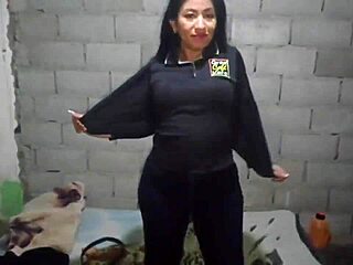 curvy latina brunette with huge ass masturbates pov till she screams in ecstasy