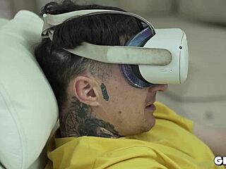 Redhead gilf's huge tits bounce in hardcore vr fantasy fuck