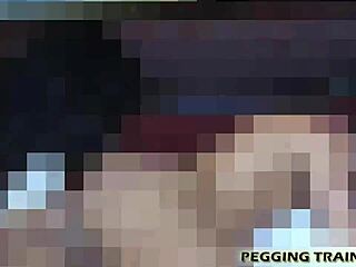 imagine me pinning you down completely dominating with my thick strapon deep