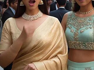 my bride and sisters sloppily deepthroat huge cocks at wedding cum in mouths