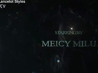 Meicy Milu Takes Brutal Double Anal Pounding Huge Gape Action
