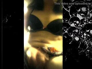 hey khora jerks her cute shemale cock on cam