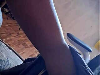 Crente Safada Grabs My Cock And Ends With Cum Filled Pussy!