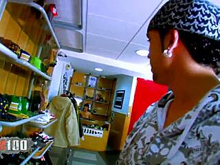 Amazing Sharon Lee Deepthroats Huge Cock Then Fucks Hard In Shop Full Uncensored Video