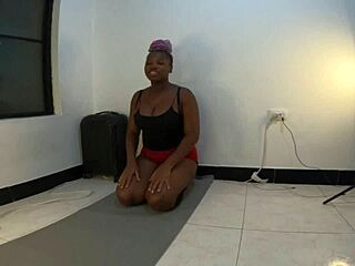 getting my body a little flexible first yoga big ass positions mastermeat1