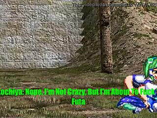 Sanae fucks Cirno hard in this funny Touhou parody comic?