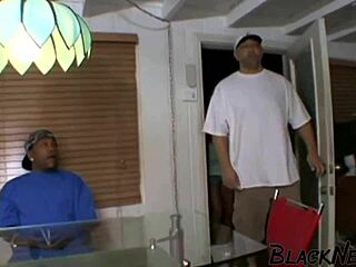 blonde amateur small tits fucked rough interracial by big black monster cock