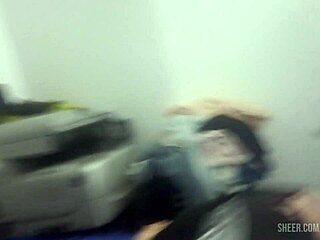 skinny teen with perfect tits lets guy fondle her during homemade play