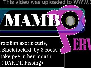 Brazilian Exotic Cutie Meyzi Black Fucked Bareback By Three Monster Cocks Dap Dp Atm Pissing In Mouth Dirty Talk Bbc